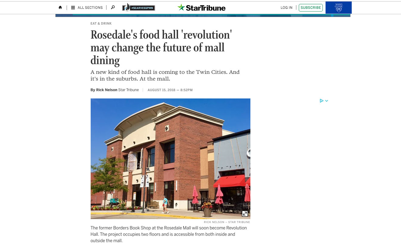 Rosedale's food hall 'revolution' may change the future of mall dining