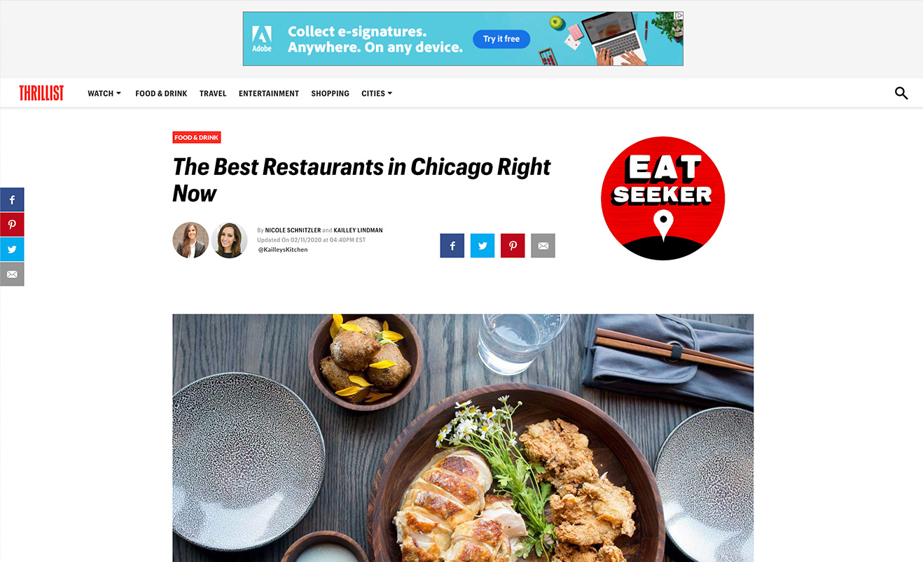 The Best Restaurants in Chicago Right Now
