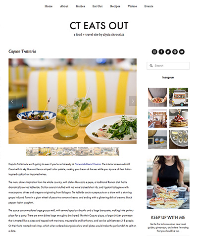 CT EATS OUT: Caputo Trattoria is worth going to.